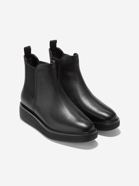 부츠,부츠 - 콜한 (COLE HAAN) - 콜한 ØRIGINALGRAND 여성 워터프루프 플랫폼 부츠 블랙 [Width:C]