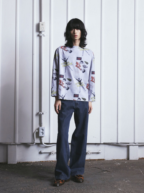팬츠,데님,데님 - 커넥트엑스 (CONECT®X) - [2024 Pre-Order] Overfit Denim Pants (washed) 