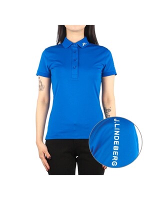 [제이린드버그] (GWJT08085 O357) 여성 TOUR TECH 골프 카라 반팔 티셔츠