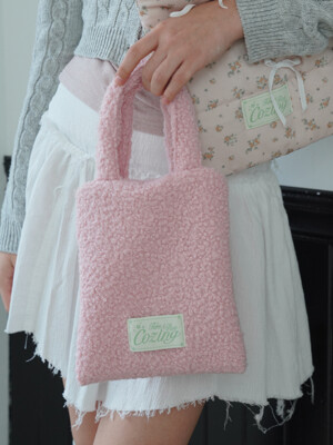 Fluffy bag_pink
