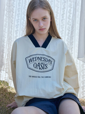 W/Signature Nylon Raglan Sweatshirt (5color)
