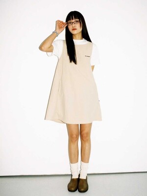 Baby Mini Dress _ Beige