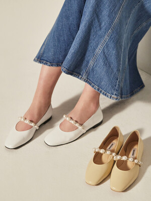 My Pearl Flat Shoes_3Colors