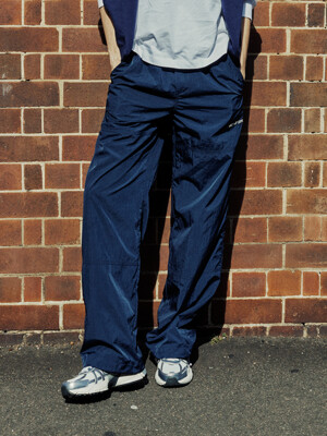 Out of office nylon pants_french navy