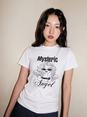 Mysteric Angel T-Shirts, White