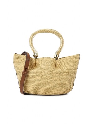 HELEN KAMINSKI 헬렌카민스키 카멜리아 여성 바스켓백 BAG51749 NATURAL CUOIO