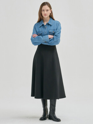 24FN high waist full skirt [2colors]