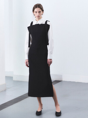 Knotted Dress_Black