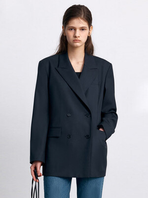 PEAKED DOUBLE JK (D/NAVY)