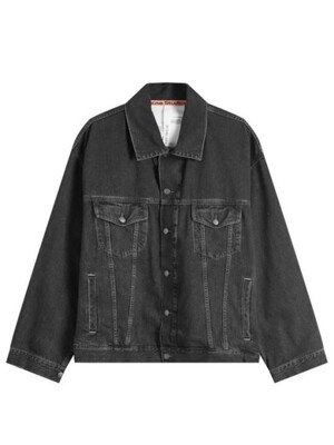 25SS 아크네 스튜디오 데님 자켓 C90179900 BLACK DOM