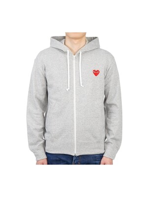 COMME DES GARCONS 꼼데가르송 레드와펜 후드 집업 AX T250 051 1 (남여공용)