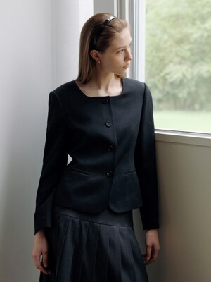 [Premium] Kelly Hourglass Wool Jacket