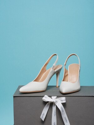 Hillcrest Slingback White