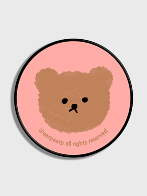 Dot big bear-pink(스마트톡)