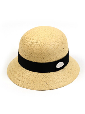 SV Modern Summer Raffia Cloche Hat 여름페도라