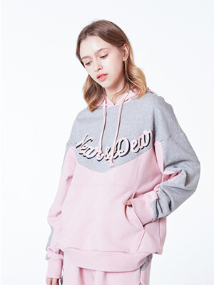 CANDY COLOR COMBINATION HOODIE_PK