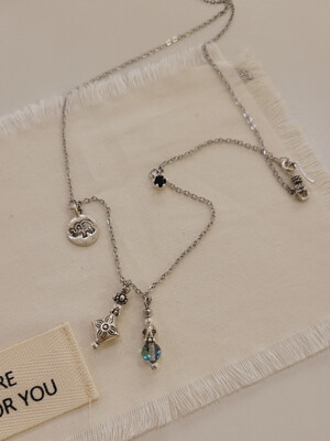 bohemian story necklace