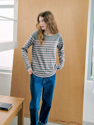 Sailor Striped T-shirt_gray