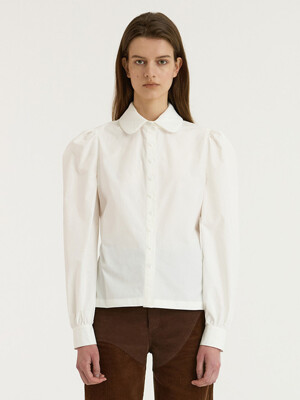 Padded Collar Blouse