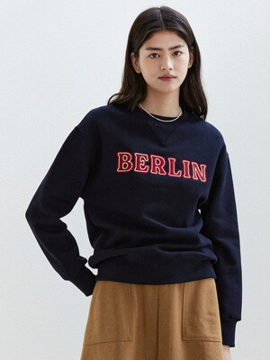 B Berlin Sweatshirts_Dark Navy