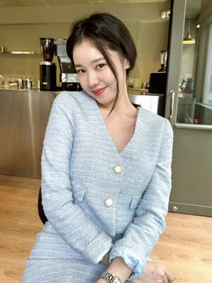 Jenna tweed crop jacket(3colors)