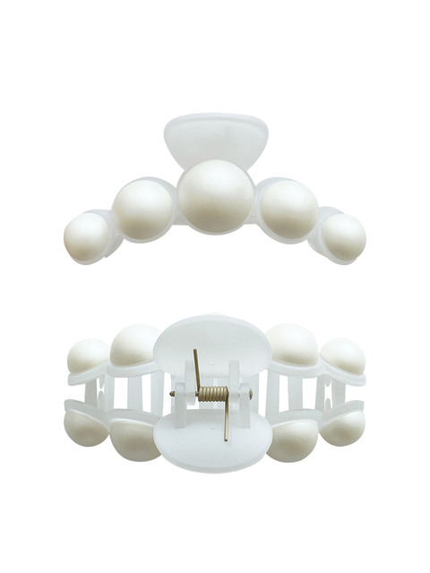 헤어액세서리 - 에포르 (efor.) - Hair Clip Matte _ IVORY
