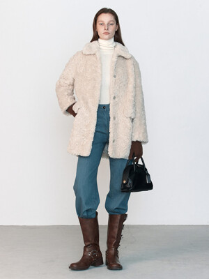 Eco Fur Half Jacket KF3WH4930_9A