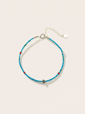 Turquoise Red Point Bracelet
