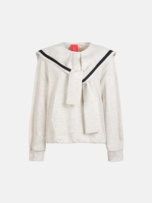 Sailor Collar Anorak Long Sleeve T-shirt_LFTAM24350OTM