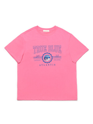 Santorini Blue T-Shirts [PINK]