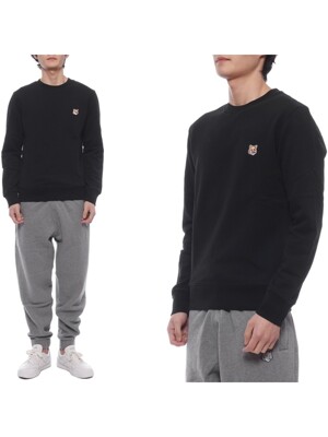 24SS 남성 폭스헤드 패치 맨투맨 (LM00301KM0001 P199 24S)