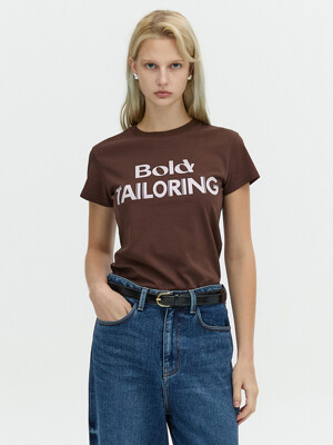 Bold Tailoring PRINTED T-SHIRT_BROWN