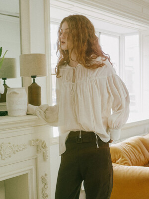 Bohemian blouse / Ecru