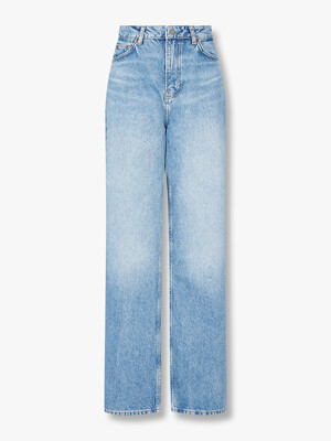 하이 라이즈 와이드 레그 데님 진 (Wilder High Rise Wide Leg Jeans)_블루 RF14311012
