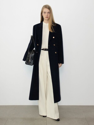 2차 리오더_FONTE WOOL-CASHMERE BLENDED COAT (DARK NAVY)