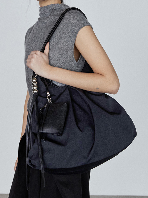 던 팩토리 MERRY BAG NYLON BLACK 메리백 나일론 블랙