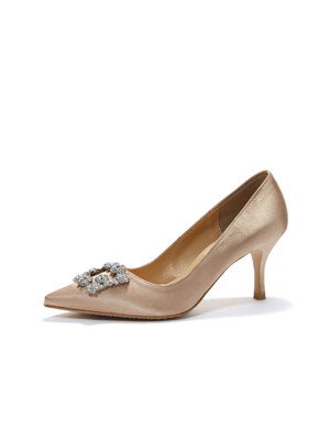 Crystal Stiletto_Beige Gold