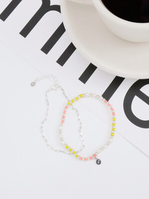 Pearl Beads Bracelet, Jeanne SET