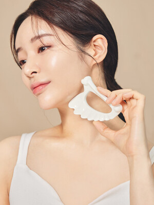 림프관리 브이라인 세라믹 엔젤괄사 마사저