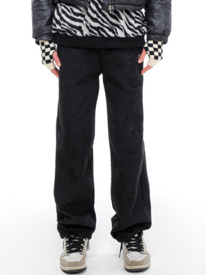 Quilting Pants BLACK