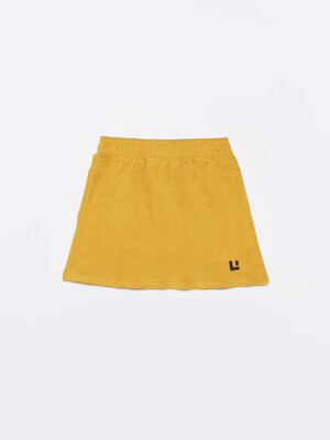 Active Terry Mini Skirt - Yellow