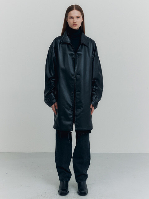 eco leather oversized - W컨셉(W CONCEPT)