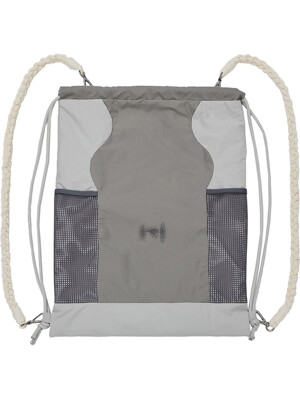 Wave Handmade Gym Sack - Gray (FL-724)