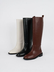 부츠 - 에이티티 (att.) - Modern long boots (3colors)