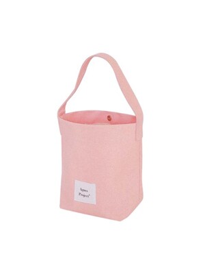 Peanut Tote Bag (Pale Pink)
