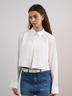 Cotton Crop Shirt(23SS)
