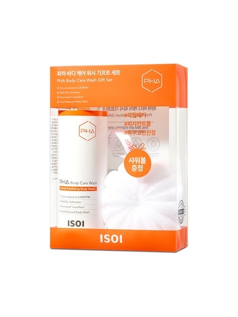바디케어 - 소이로움 (SOIROUM) - 아이소이 파하 바디워시 500ml 기획세트(샤워볼증정)