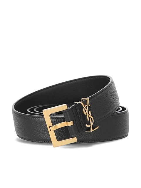 벨트 - 생 로랑 (Saint Laurent) - 모노그램 634440 DTI0W 1000 가죽벨트