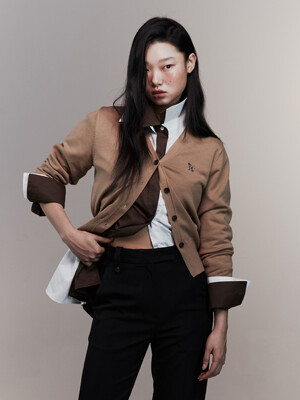 GNRL 에센셜 가디건 [BEIGE] / WBD3L04503