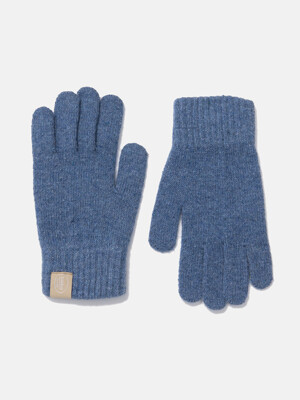 basic wool gloves (G001_blue)